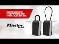Operating the Master Lock 5480 5482 Lock Boxes