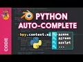 Auto-Completion for Blender Python in Any Editor