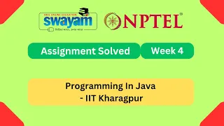 Programming In Java Week 4 Programming Assignment My Swayam