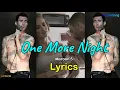Download Lagu ONE MORE NIGHT  -  Maroon 5  -  LYRICS