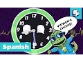 How to tell time in Spanish with BASHO FRIENDS - Que hora es