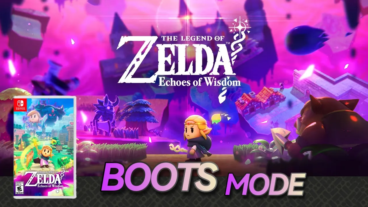 Probando ZELDA Echoes Of Wisdom En Switch 2 Con El Modo Boots
