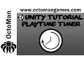 Unity Tutorial Playtime Timer C