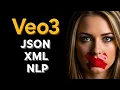 Veo 3 Advanced Prompting JSON XML and NLP Experimental Prompts