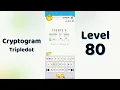 Cryptogram Tripledo Level 80 Solutions Logic Puzzle Game Mini Boss
