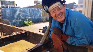 Who says this Fibreglass Boat Builder doesn’t “Do Steel ” Life On The Mold