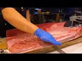 Download Lagu $10,000 Tuna Fish Cutting Process |  Bong Fish Cutter | Tuna Cutting Master #tunafish