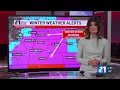 11 News weather forecast for Friday night