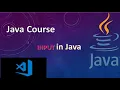 How to get Input in Java Using Scanner in Java In VS code