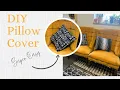 How to Sew a Envelope Pillow case for 18x18 pillow