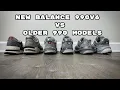 New Balance 990v6 vs Older 990 Models