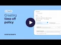 Connecteam Time Off How to Create a Policy