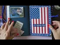 Patriot junk journals flip through