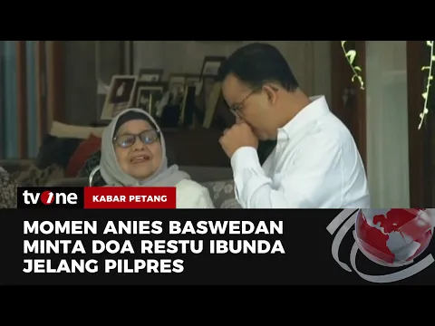 Momen Anies-Cak Imin Minta Doa Restu ke Orang Tua Sebelum Mulai Kampanye