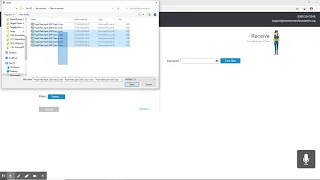 Using the Secure File Transfer Site