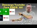 Youtube Para XBOX 360 Aun Sin Store