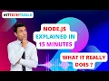 Node js Explained in 15 Minutes Full Crash Course for Beginners 2025