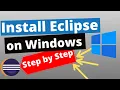 How to Install Eclipse IDE on Windows 10 2021 How to Setup Latest Eclipse IDE 2020-09 with JDK15