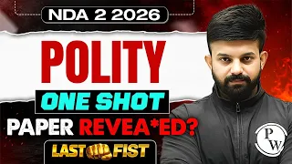 NDA 2 2026 COMPLETE POLITY REVISION | IMPORTANT CONCEPTS | LAST MINUTE REVISION