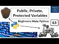 Public Private and Protected Variables in Python Beginners Mate Python in Gujarati