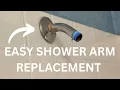 How To Replace A Shower Head And Arm