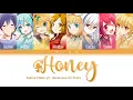 Sakine Meiko (ft. VOCALOID) - HONEY- Lyrics (Kan/Rom/Eng)
