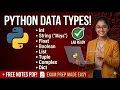 Python Data Types Int Float List Tuple Dict More Class 12 Semester 3 COMS COMA