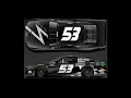 Joey Gase's 2021 #53 ABSAROKA Paint Scheme