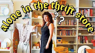 POV you have an ENTIRE ohio thrift store to yourself