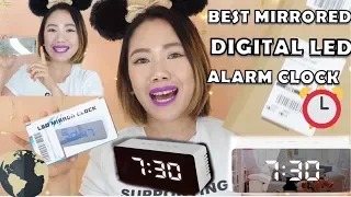 Amazon Sanlinkee Led Digital Mirror Alarm Clock