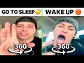 360 VR Go to Sleep Meme vs Wake Up