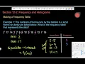 12-2 Frequency and Histograms Part 1