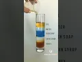 Download Lagu | colourful liquid density gradient | layers of liquid in glass |Awesome science experiment