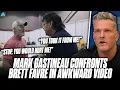 Mark Gastineau Confronts Brett Favre Over Sack Record Controversy In Awkward Clip Pat McAfee