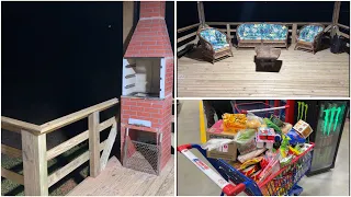 COLOCAMOS CHURRASQUEIRA NO QUIOSQUE + Limpeza no sitio + almoço + compras no mercado 