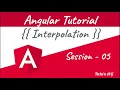 Angular Tutorial - Interpolation Techs n Arif