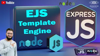 32 EJS Template Engine In Express JS and Node JS Embedded JavaScript View Engine