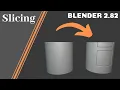 Blender Hard Surface Modeling Slice Operation
