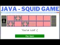 Java Project Tutorial - How To Create Squid Game Glass Bridge In Java NetBeans With Source Code