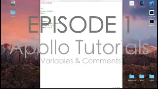 Python 3 for Beginners Episode 1 - Variables Comments