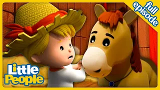 Carried Away and Back Again! | Little People | FULL EPISODE | Kids Cartoon!