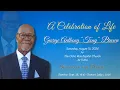 The Thanksgiving Service for George Anthony Tony Brown Saturday August 15 2026
