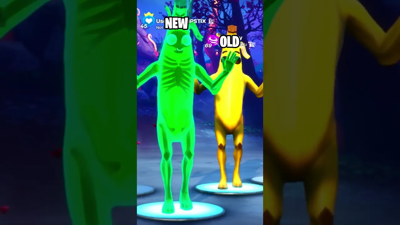 NEW Vs OLD Skins 🥺