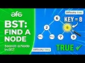 Search a Node in BST GFG Easy Problem Explained Java
