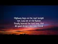 zach Bryan - Highway Boys (lyrics) song