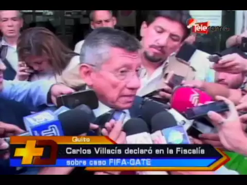Carlos Villacís declaró en la fiscalía sobre caso FIFA-GATE