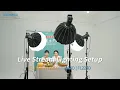 Download Lagu Live-steaming lichtinstallatie met FEELWORLD FL125B | FL125D | FL225B | FL225D videolicht