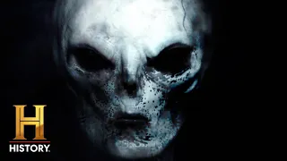 ancient aliens terrifying humanoids emerge from subterranean realm season 18 history