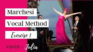 Mathilde Marchesi Bel Canto Vocal Method Exercise 1