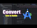 How to Convert Java to Kotlin in Android Studio